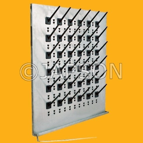 Peg Board, Euro, Stainless Steel, for Pharma & Lab Peg Board, Euro, Stainless Steel, for Pharma & Lab